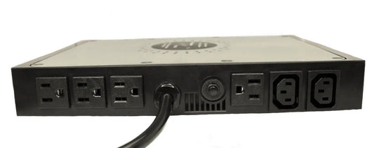 Bantam Citadel Power Conditioner with Rack, Table and Desk Mount, 8-outlets, LCD