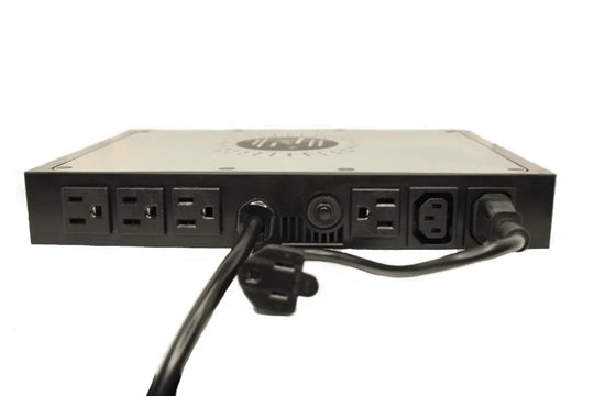 Bantam Citadel Power Conditioner with Rack, Table and Desk Mount, 8-outlets, LCD