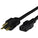 World Cord NEMA 5-20P to C13 15A 125V 14/3 SJT(OW) Power Cord - Black
