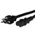 World Cord 6-15P to C15 15A 250V 14/3 SJT Power Cord - Black