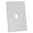 Quest Oversized Keystone Wall Plate, Single-Gang