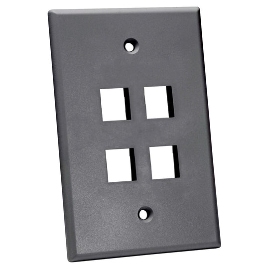 Quest Oversized Keystone Wall Plate, Single-Gang