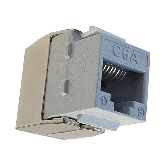 Quest Cat6A Utp 180 Degree Tooless Keystone Jacks, PoE++