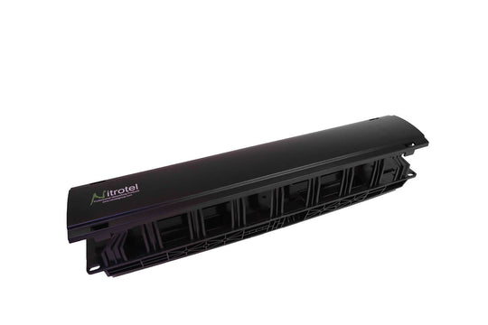 Nitrotel Cable Manager Full Plastic Single Side (1-2U)