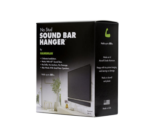 Hangman No Stud Sound Bar Hanger