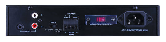 PulseAudio PA2X125 2 Channel 250W Class D Amplifier