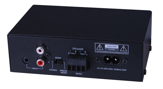 PulseAudio PA2X25 2 Channel 50W Class D Amplifier
