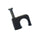 Gardner Bender 1/4 in. Black Polyethylene Clip-On Coaxial Masonry Staples (25-Pack), PCS-1600T