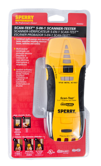 Sperry Instruments Scan-Test 5-in-1 Multi-Scanner, PD6902