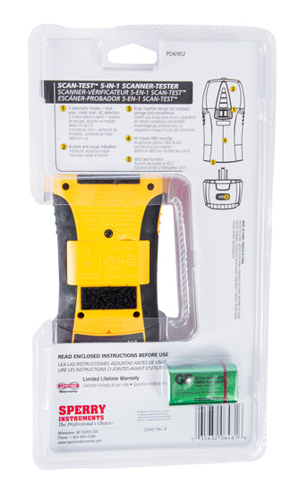 Sperry Instruments Scan-Test 5-in-1 Multi-Scanner, PD6902