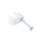 Gardner Bender 3/16 in. Polyethylene Low-Volt Staples - White (100-Pack), PMW-100B