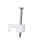 Gardner Bender 3/16 in. Polyethylene Low-Volt Staples - White (100-Pack), PMW-100B