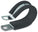Gardner Bender 1 in. Rubber Insulated Metal Clamp (1-Pack), PPR-1600