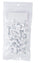 Gardner Bender 3/4 in. (19 mm) Polyethylene Staples, Secure NM Cable, Zinc Plated Hardened Nail for Masonry App, White (50-Pack), PS-75M