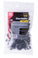 Gardner Bender 1/4 in. (6 mm) Polyethylene Coaxial Staple, Secure RG-59 and RG-6, Zinc Plated Nail for Wood App, Black (100-Box), PSB-100B