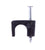Gardner Bender 1/4 in. Black Plastic Staples for RG-6 and RG-59 Coaxial Cables (100-Pack), PSB-100