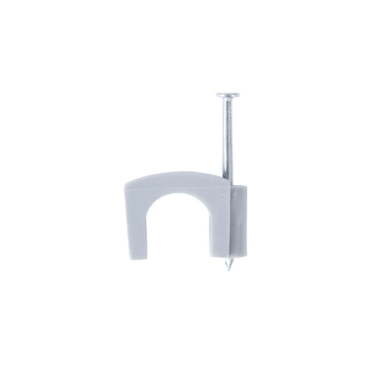 Gardner Bender 7/16 in. Gray Polyethylene Cable Staples for RG-59 and RG-6 Coaxial Cable (100-Pack), PSG-100