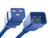 Unirise Server/Switch/PDU Power Cord, C19 - C20, 20amp, 12awg, SJT Jacket, 250V - Blue