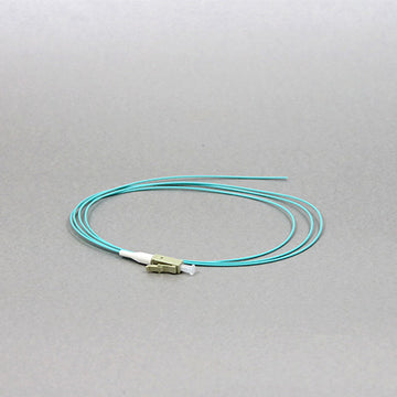 DINSpace SNAP Splice Pigtail with 1ea. 50 Micron (OM3) Multimode LC Simplex Adapter, 3ft