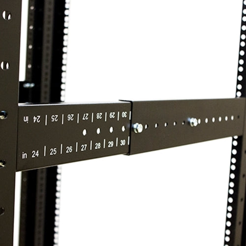Vericom 4 Post Flexible Depth Server Rack (42-48U)