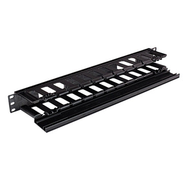 Vericom RAMPFD1 Horizontal Finger Duct Cable Manager (plastic), 1U