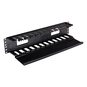 Vericom RAMPFD2 Horizontal Finger Duct Cable Manager (plastic), 2U