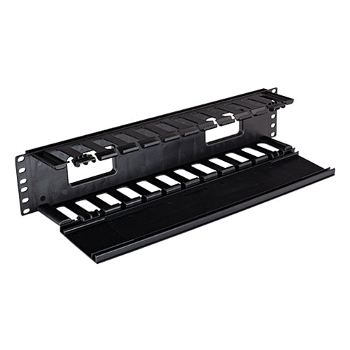 Vericom RAMPFD2 Horizontal Finger Duct Cable Manager (plastic), 2U