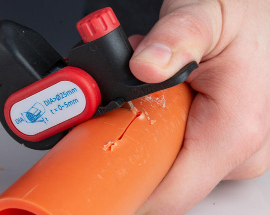 Jonard Tools Ratcheting Duct and Cable Slitter