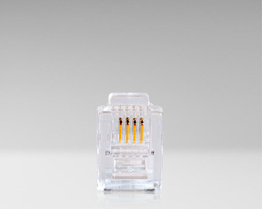 Jonard Tools RJ11 Pass-Through Connectors (Pack of 100)