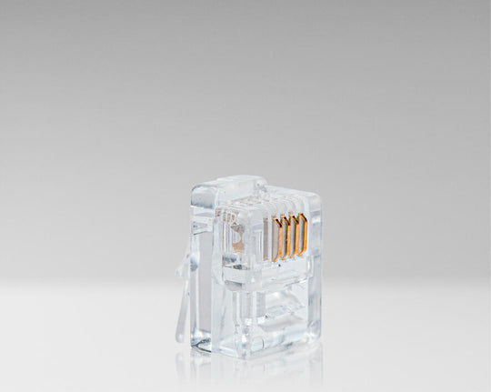 Jonard Tools RJ11 Pass-Through Connectors (Pack of 100)
