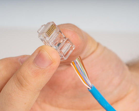 Jonard Tools Standard CAT5e RJ45 Connectors for Network Cable (Pack of 10)