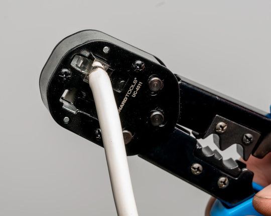 Jonard Tools Shielded RJ45 Connector with Crimp Tail for CAT6A Cable, Pack of 100