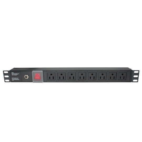 19 Inch 1U 8-10 Outlet Rackmount PDU
