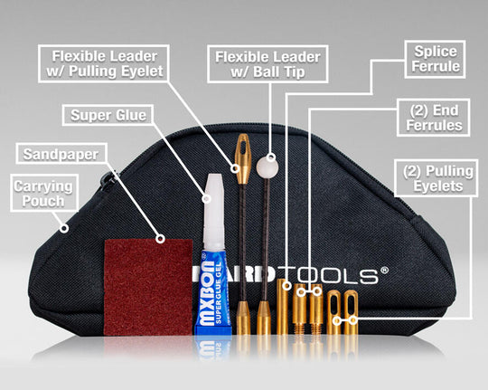 Jonard Tools Accessory Kit for ROD-3316 Coated Fiberglass Rodder