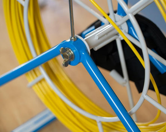 Jonard Tools Coated Fiberglass Rodder, 3/16" x 300', ROD-3316