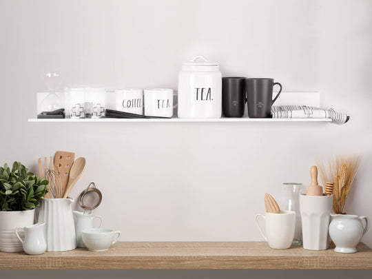 Hangman No Stud Reversible Floating Shelf