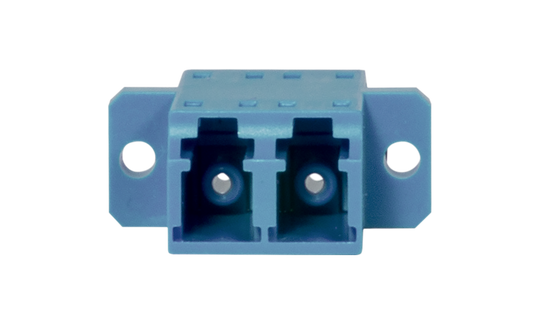 Techlogix Networx S2D-ADPT-LCLC Fiber optic coupler -- duplex single mode OS2 LC to LC coupler