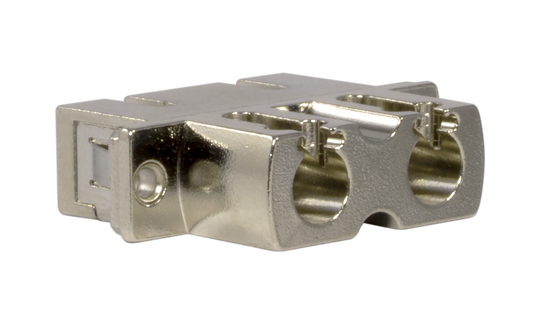 Techlogix Networx S2M4D-ADPT-LCSC Fiber optic coupler -- duplex LC to SC coupler -- compatible with single mode & multimode cable