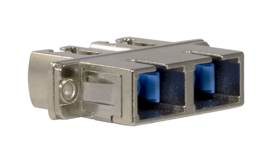 Techlogix Networx S2M4D-ADPT-LCSC Fiber optic coupler -- duplex LC to SC coupler -- compatible with single mode & multimode cable