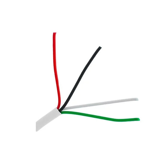 Wavenet 22AWG/4C Solid Unshielded Riser (CMR) Security Cable (500-1000ft)