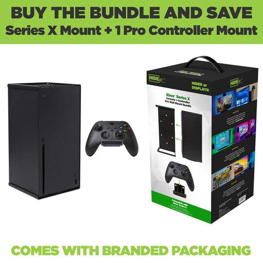 HIDEit Series X | Microsoft Xbox Series X Mount Pro Bundle