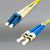 DINSpace LC/ST Singlemode (9/125) Duplex Fiber Patch Cable