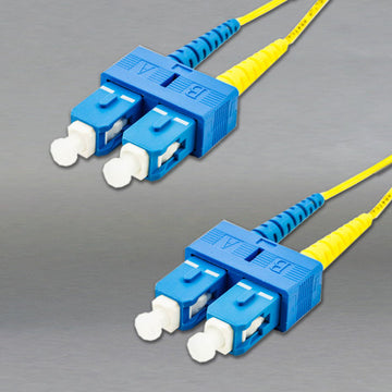 DINSpace SC/SC Singlemode (9/125) Duplex Fiber Patch Cable