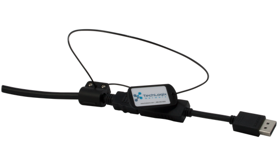 Techlogix Networx TL-SMPC-003 6' HDMI cable with attached DisplayPort adapter (4K compatible)