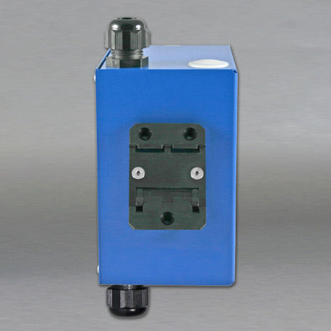 DINSpace SNAP-12ST-MM Compact Fiber Optic Patch Panel, 12 Ports