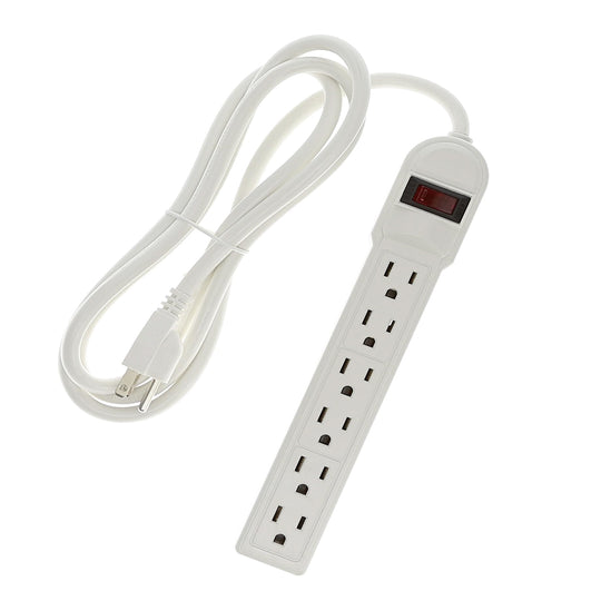 Surge Protector with 6 Outlets - 6ft