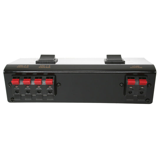 2-Way (1x2) Stereo Speaker Switch Box - Terminal Type
