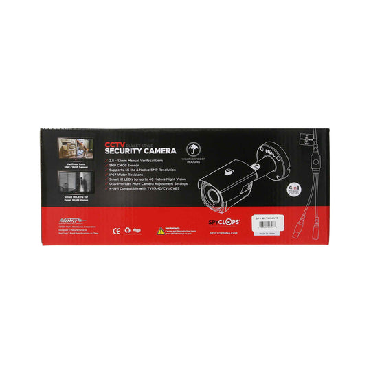 Metra Spyclops 5MP/4K Lite CCTV Bullet Style Camera