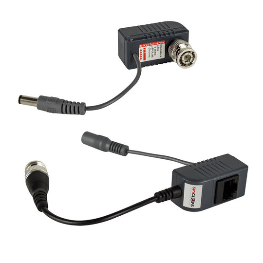 Metra Spyclops Cat5/6 12V Balun To BNC