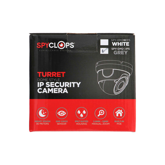 Metra Spyclops 5MP Turrety Dome Style IP Camera